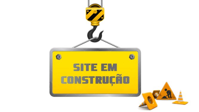 site em construção